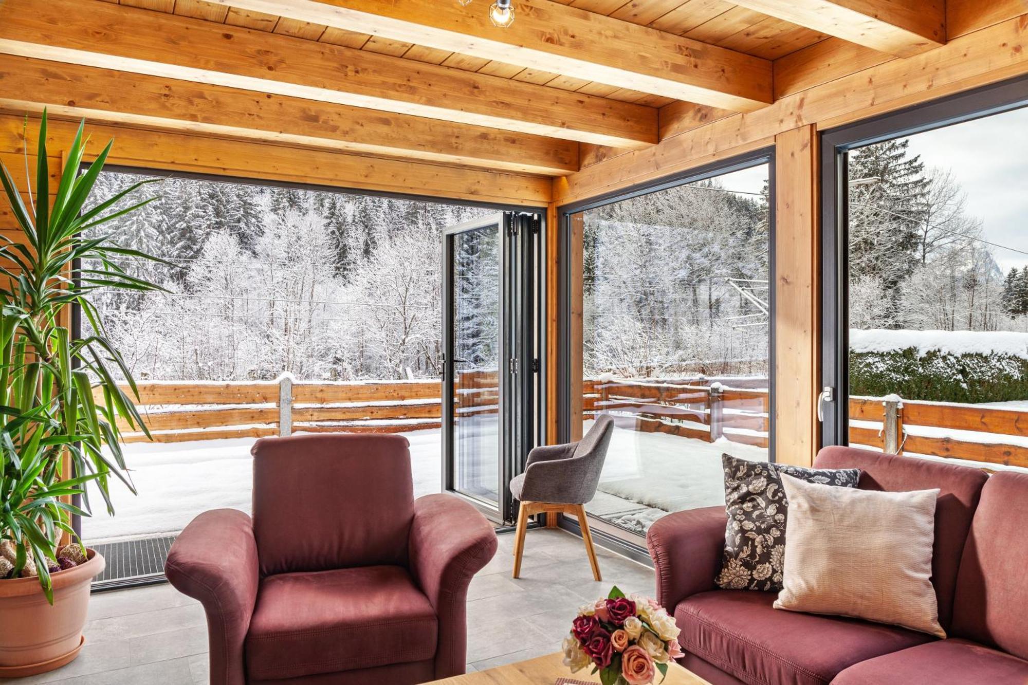 Chalet Aus Holz Garmisch-Partenkirchen Bagian luar foto